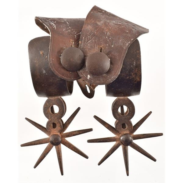 Mexican Chihuahua Spurs Large Rowels