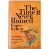 Image 1 : "The Time It Never Rained" by Elmer Kelton, Signed