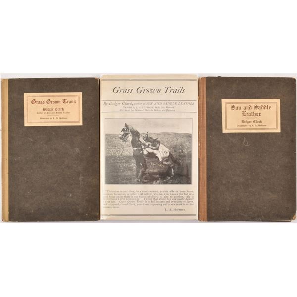 3 Badger Clarke & L.A. Huffman Books