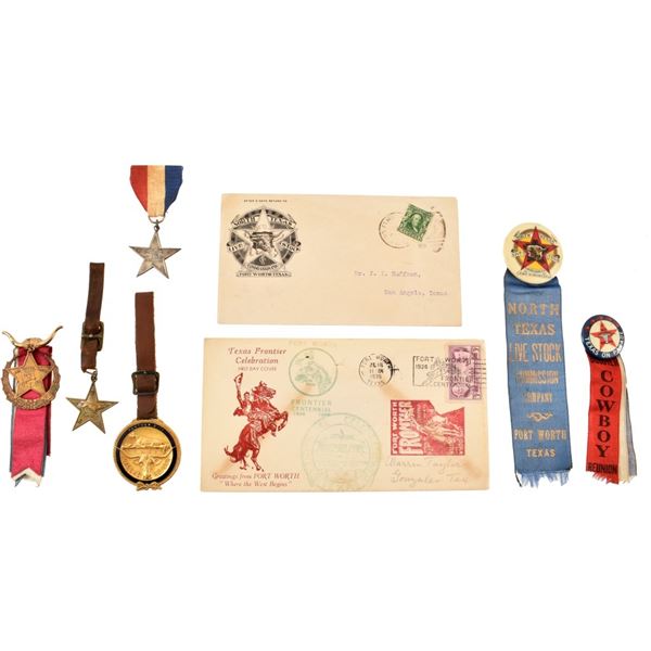 Dallas/ Ft Worth Texas Stock Show Badges & Ribbons