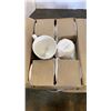 Image 2 : 3 BOXES NEW MUGS - 18 TOTAL