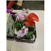 Image 2 : LOT OF ARTIFICIAL ORCHIDS