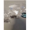 Image 3 : 4 BAGS OF JEWELLERY - VINTAGE WATCHES, HEMETITE AND TURQUIOSE NECKLACE, FILIGREE SILVER, AND RHINSET