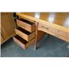 Image 8 : Brooks corning vintage office desk - 5 foot wide x 34 inches deep x 31 inches tall
