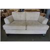 Image 2 : Microfiber loveseat - 64 inches wide