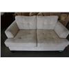 Image 8 : Microfiber loveseat - 64 inches wide