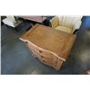 Image 8 : Pair of Hamilton and spill three drawer nightstands - 30 inches wide x 18 deep x 30.5 tall
