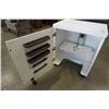 Image 2 : WHITE ROLLING SEWING TABLE