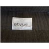 Image 8 : GREEN UPHOLSTERED STYLUS SOFA AND LOVESEAT - sofa 90 inches wide, loveseat 68 inches wide