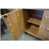 Image 8 : WILD ROSE 6 DRAWER OAK FINISH DRESSER - 61 INCHES WIDE X 18.5 DEEP X 30.5 TALL