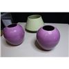 Image 1 : LOT OF  3 ASST VASES / VASES