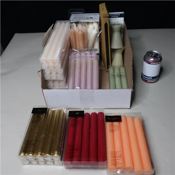 LOT: +/- 100 CANDLES (NEW) / CHANDELLES NEUVES