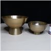 Image 1 : LOT: 2 BRASS VASES / VASES EN LAITON