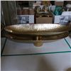 Image 2 : LOT: 2 BRASS BOWLS / BOLS EN LAITON
