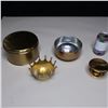 Image 1 : LOT: 4 ASST BRASS ITEMS / OBJECT EN LAITON ASST