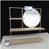 Image 1 : SHELF WITH MIRROR / ETAGERE MURALE A/ MIROIR