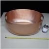 Image 1 : COPPER FINISH TUB / CUVE FINI CUIVRE 19" X 14" X 9"