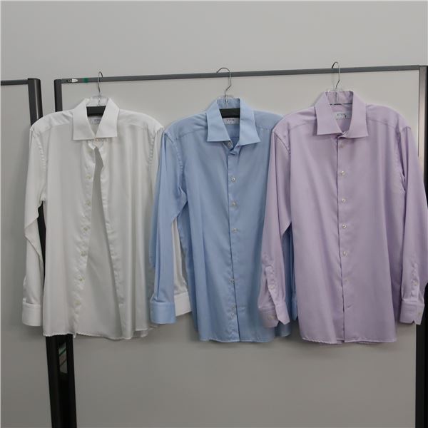 LOT: 3 MEN SHIRTS, SIZE: 16 -ETON