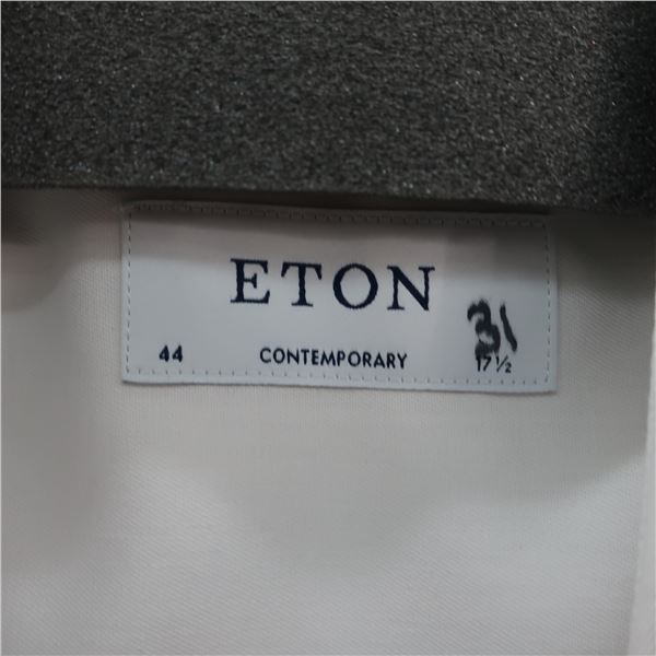 LOT: 4 MEN SHIRTS, SIZE: 17.5-ETON, CANALI, VIZONI