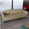 Image 1 : SOFA 66" X 35" X 25" LIGHT OLIVE FABRIC