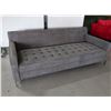 Image 1 : SOFA 81" X 36" X 30" GREY FABRIC