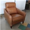 Image 1 : ELECTRIC RECLINER TAN LEATHER