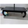 Image 1 : COFFEE TABLE 48" X 24" X 16" BLACK WOOD