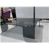 Image 2 : GLASS COFFEE TABLE 44" X 44" X 13"