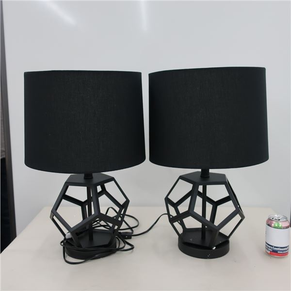 LOT: STRUCTUBE "LEA" TABLE LAMPS 54CM