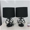 Image 1 : LOT: STRUCTUBE "LEA" TABLE LAMPS 54CM