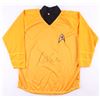 Image 1 : WILLIAM SHATNER SIGNED "STAR TREK" PROP UNIFORM SHIRT (JSA COA)