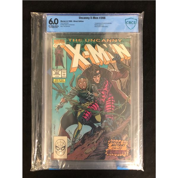 THE UNCANNY X-MEN #266 (CBCS 6.0) MARVEL COMICS