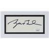 Image 2 : GEORGE W. BUSH SIGNED 9/11 GROUND ZERO SPEECH CUSTOM FRAMED CUT DISPLAY (JSA COA)