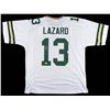 Image 1 : ALLEN LAZARD SIGNED PRO STYLE JERSEY (BECKETT COA)