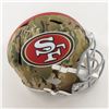 Image 1 : BRANDON AIYUK SIGNED 49ERS FULL-SIZE CAMO ALTERNATE SPEED HELMET (BECKETT COA)