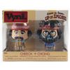 Image 1 : CHEECH and CHONG'S "Up in Smoke" Signed VINYL COLLECTIBLES FIGURINES (JSA COA)