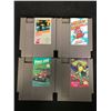 Image 1 : NINTENDO VIDEO GAME LOT (METROID, SUPER MARIO BROS 2, R.C. PRO-AM & BATTLETOADS)