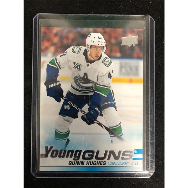 2019-20 Quinn Hughes Upper Deck Young Guns #249 RC Rookie Vancouver Canucks YG