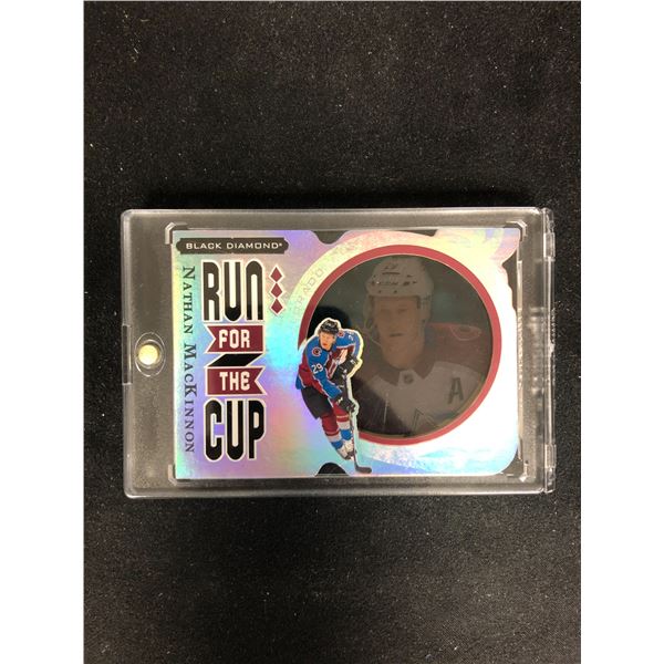 2020-21 Upper Deck Black Diamond Run for the Cup NATHAN MACKINNON