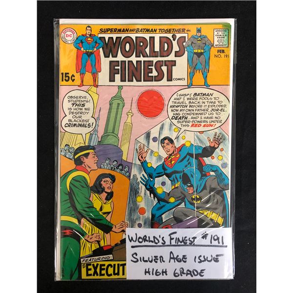 WORLDS FINEST #191 (DC COMICS)