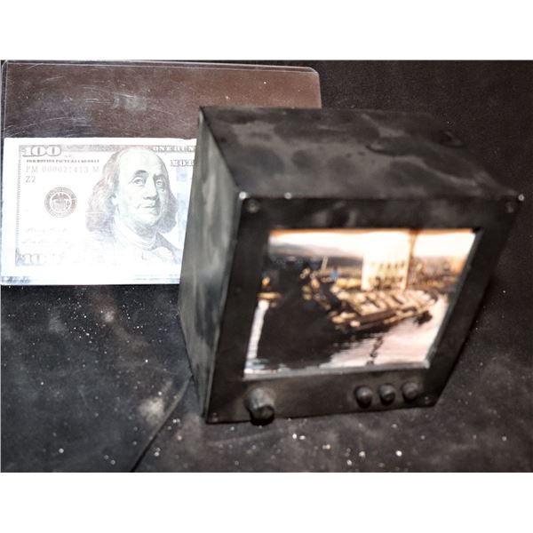 GODZILLA CONTROL ROOM TV MINIATURE SCREEN USED