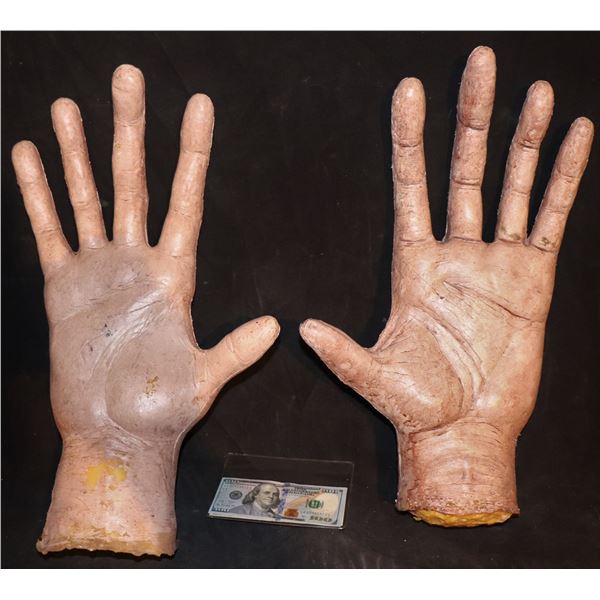 HANDS LARGE OVERSIZED FOR COSTUME OR CREATURE SUIT KATY PERRY TOUR PROPS
