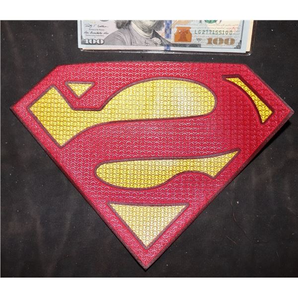 SUPERMAN & LOIS BIZARRO BACKWARDS GLYPH BLACK BACKING