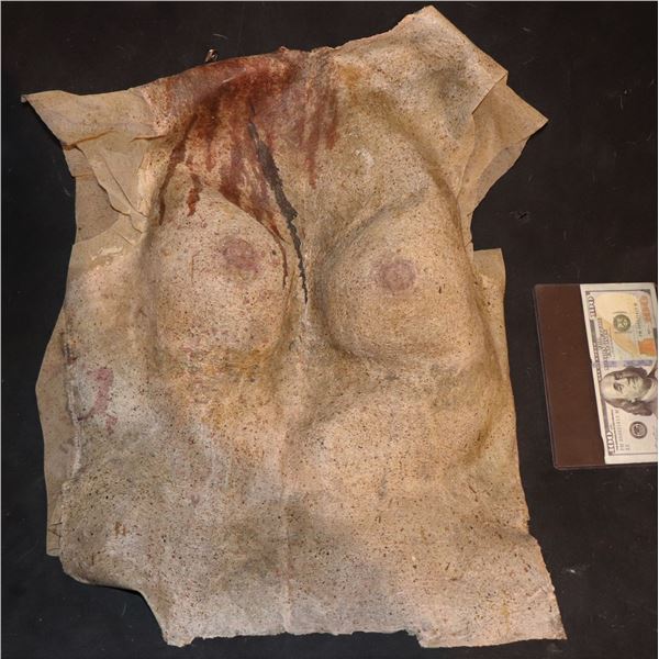 ARMY OF THE DEAD SCREEN USED BLOODY BREASTS WEARABLE CHEST