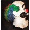 Image 2 : ALIENS CLOWNS AND GEEKS EVIL CLOWN FULL HEAD MASK RAINBOW HAIR