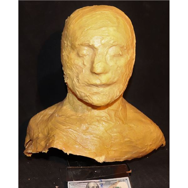 LATEX BURNED FULL HEAD MASK