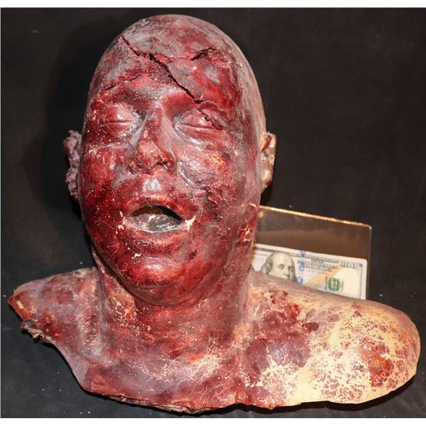 SEVERED BLOODY SHOTGUN BLASTED HEAD