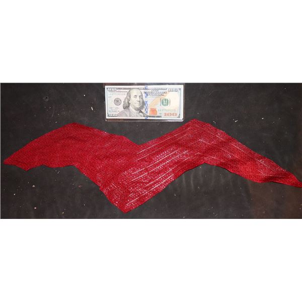 SHAZAM FURY OF THE GODS SHOULDER GLYPH PRODUCTION SUIT PANEL 2