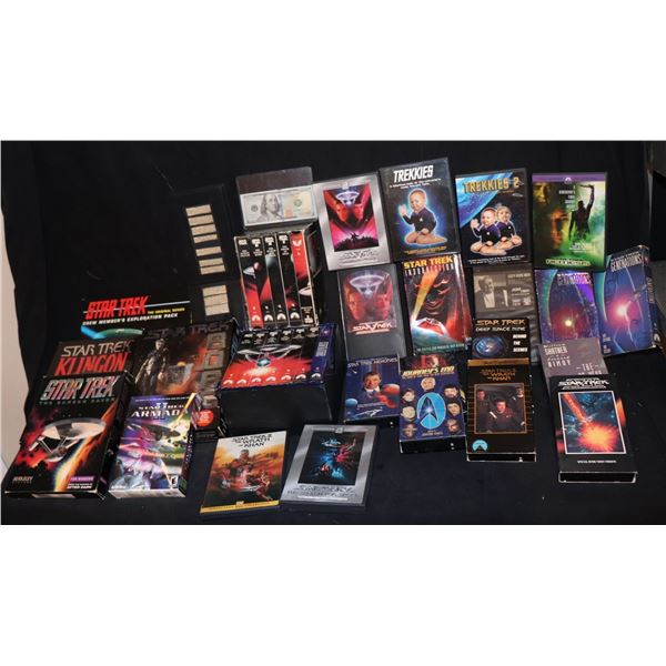 ZZ-CLEARANCE STAR TREK VINTAGE VIDEO GAMES, VIDEOS,