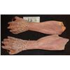 Image 1 : STAR TREK INTO DARKNESS ALIEN SCREEN USED FOAM LATEX ARMS WITH CLAWS